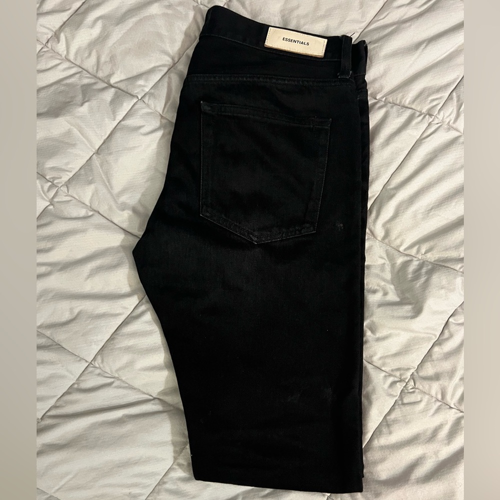 FOG Essentials Men's Slim Black Jeans size 32